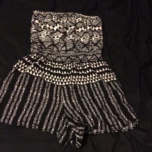 Cute pattern jumpsuit